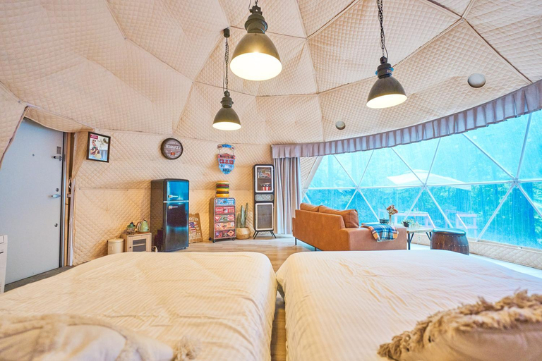 Bedroom 1, Riverside Glamping Nuts, Higashiōmi
