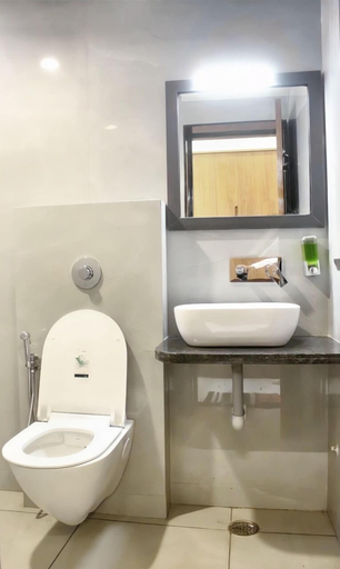 Bathroom 3, Hotel Galaxy, Banswara
