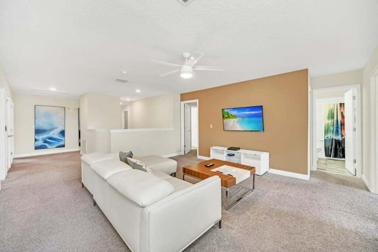 Living area 3, Modern Beautiful Private Pool Home! 9 Bedroom Villa, Osceola