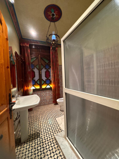 Bathroom 2, Riad Mogador, Meknès