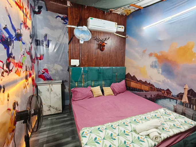Bedroom 2, URBAN HOMESTAY, Sahibzada Ajit Singh Nagar