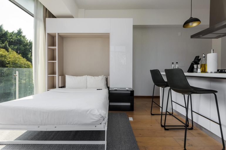 Bedroom 2, Icon Cibeles by Wynwood House, Mexico City