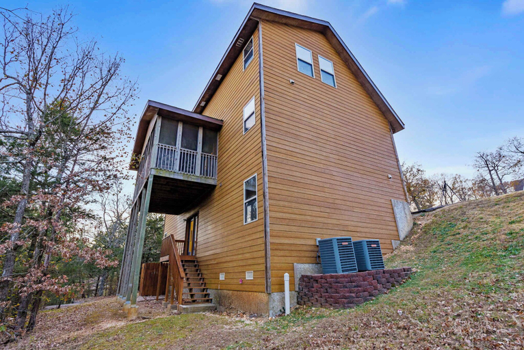 Exterior & Views 2, Kemper's Cabin in the Ozarks - Onsite Amenities, Stone