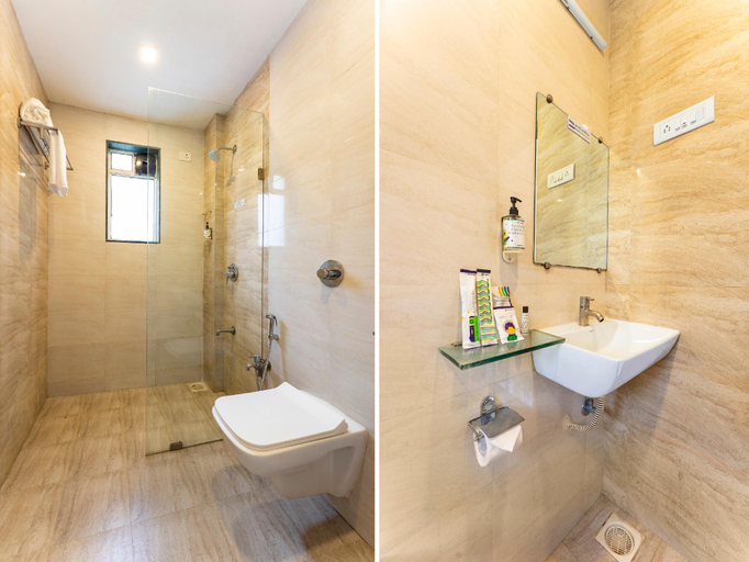 Bathroom 4, Treebo Blue Roof Seaside With Pool, Palghar