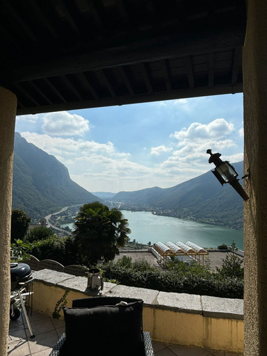 View from property, Rovio Villa lake View & Relax, Lugano