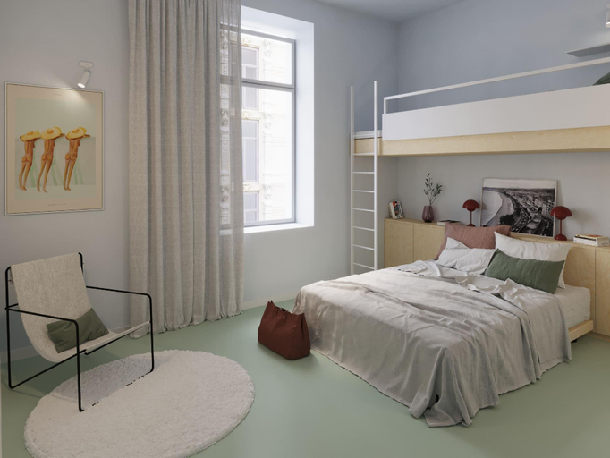 Bedroom 5, Slo Hostel Nice, Alpes-Maritimes
