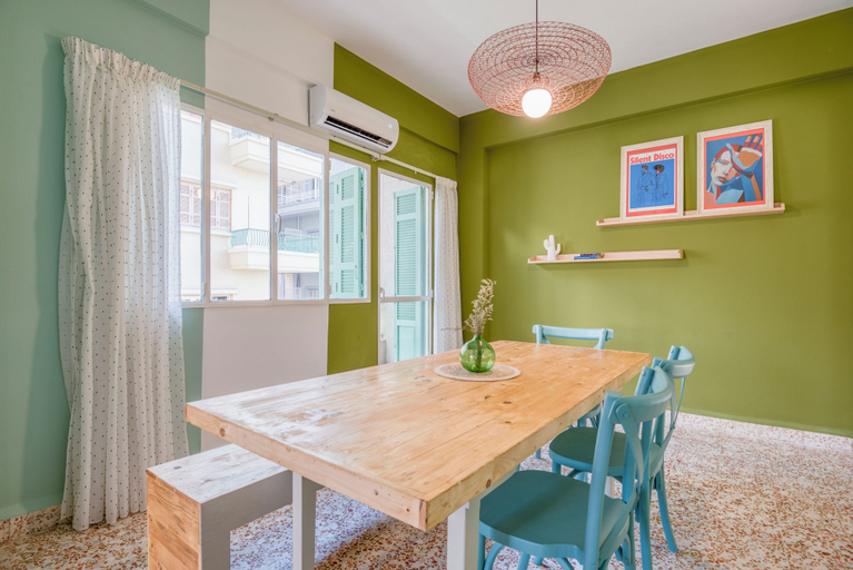 City view, Dalida's 2-BR Apt in Mar Mikhael, Beirut