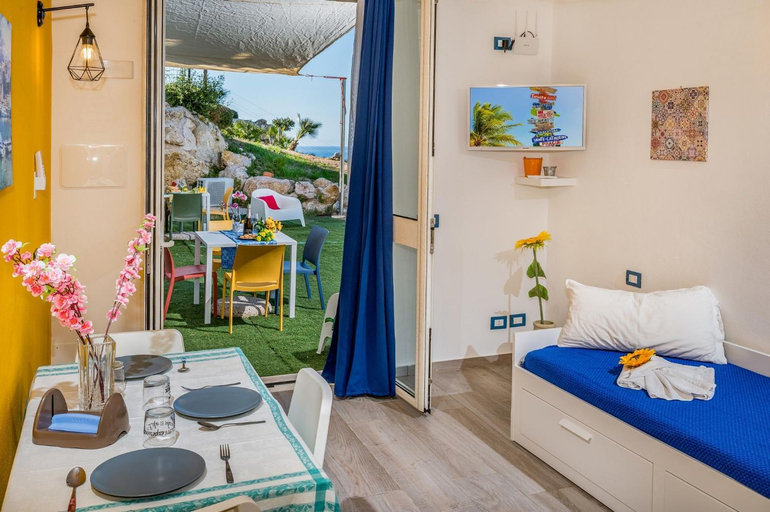 Bedroom 2, Apt Perterrepermari a 2 Km Da Riserva Dello Zingaro, Trapani