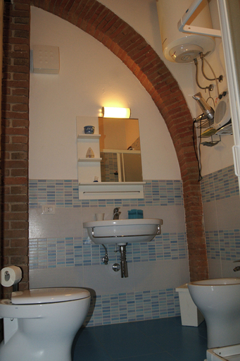 Bathroom, Appartamento Lavanda, Livorno