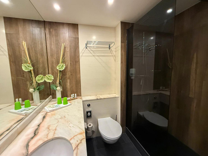 Bathroom 5, Panorama Berghotel Wettiner Hoehe, Erzgebirgskreis