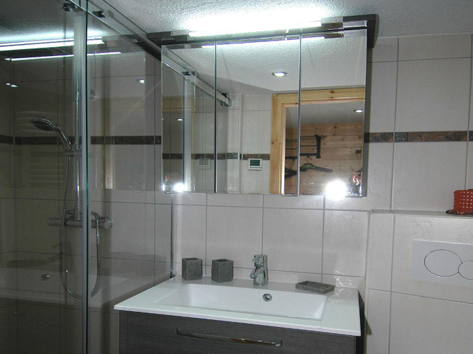 Bathroom, Glacier Views Ski Trails, Brig