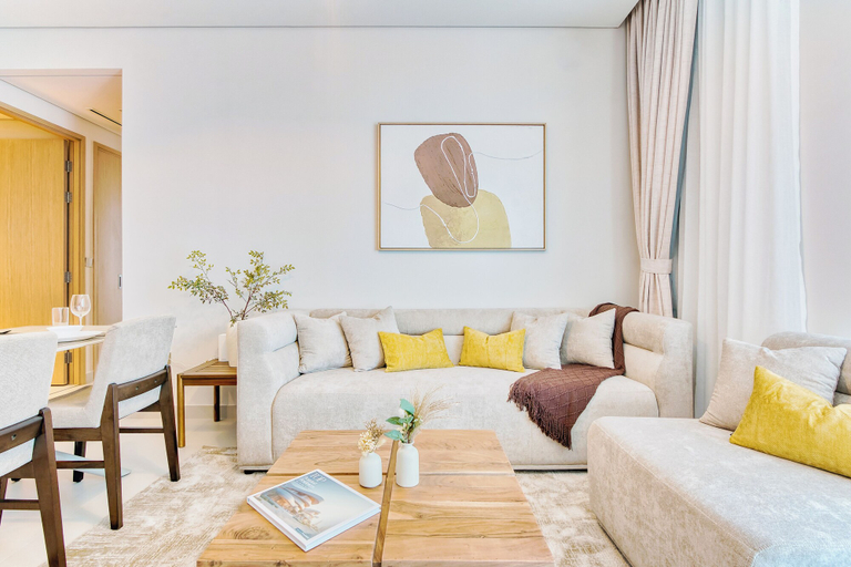 Living room 3, PVH - Magnificent 2BR - Vida Dubai Mall, Dubai
