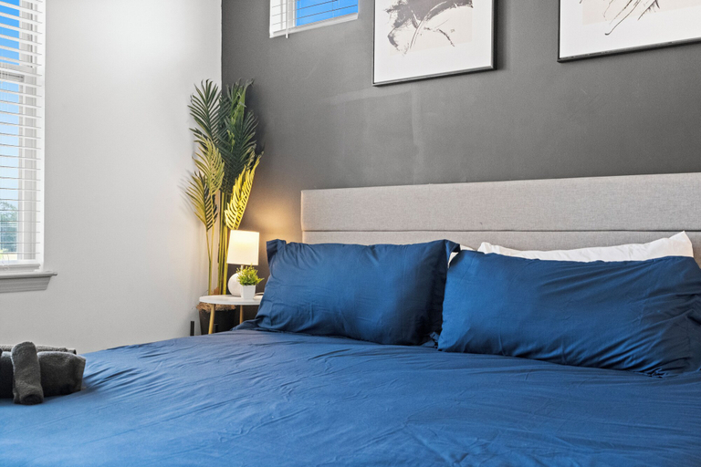 Room 4, Upscale King 2BR Suite Mins to Charlotte, Mecklenburg