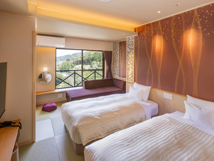 Bedroom 3, Hakonenomori Okada Hotel, Hakone
