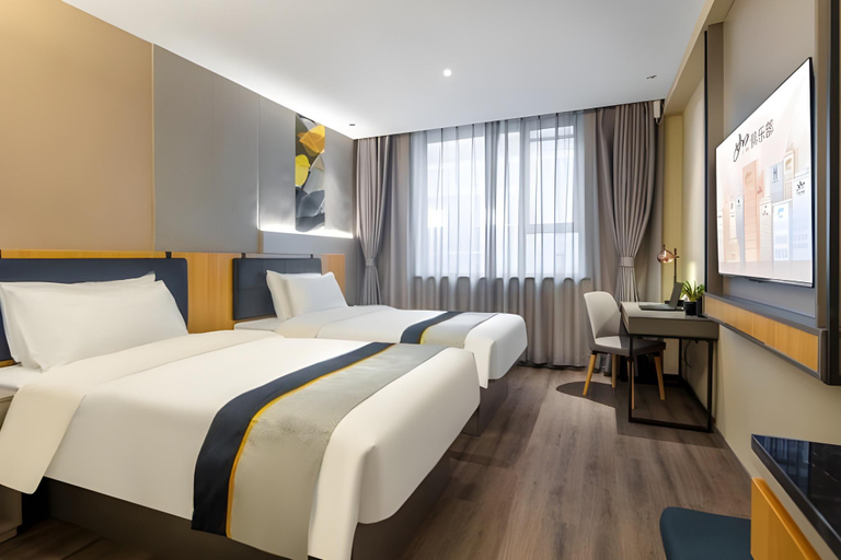 Bedroom 4, Home Inn Style Xinzhou Ancient City, Xinzhou