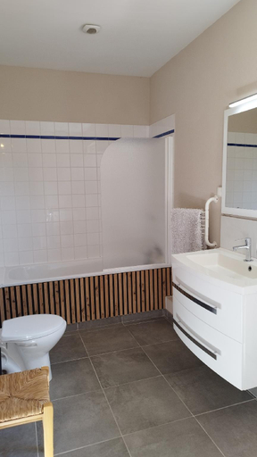 Bathroom 5, Domaine des Célestins - Bleu des dunes, Somme