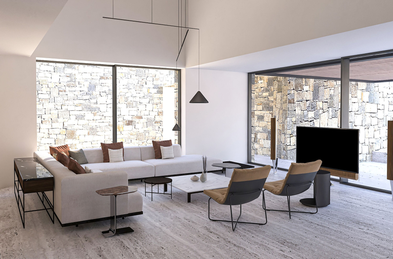 Living area 5, Kenshō Paros, South Aegean