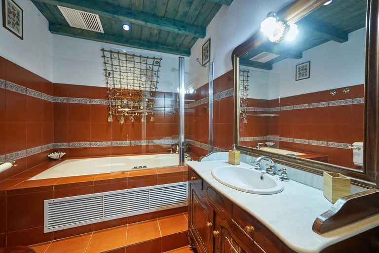 Bathroom, Kerame Studios & Apartments, North Aegean