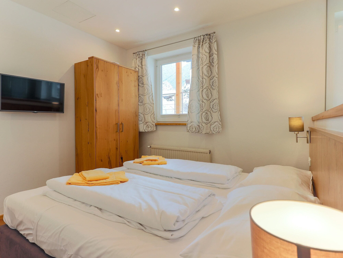 Bedroom 2, Luxurious Holiday Home in Krimml With Sauna, Zell am See
