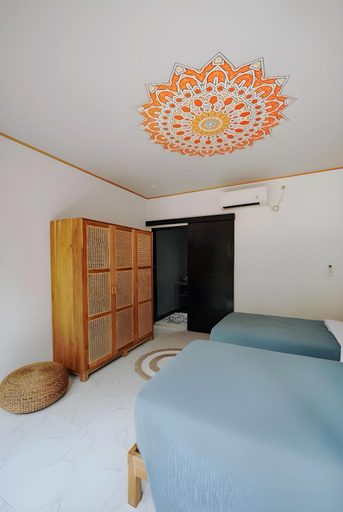Bedroom 3, Sattva Yoga retreat villas, Tabanan