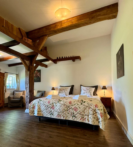 Bedroom 2, Hofstede de Rieke Smit, Grafschaft Bentheim