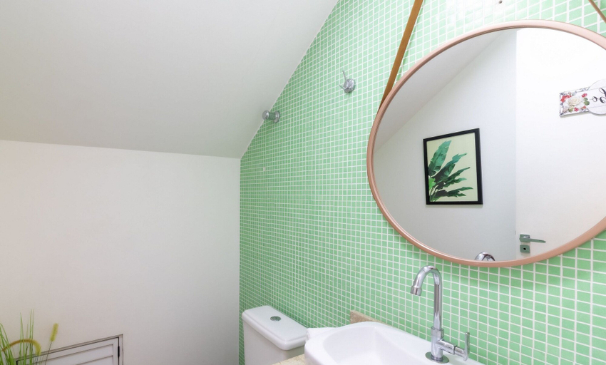 Bathroom, 3-bedroom House With Barbecue Pmc0400, Balneário Arroio do Silva