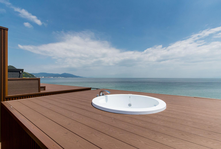 Bathroom, Namioto Terrace Suite Villa in AIGA, Sumoto