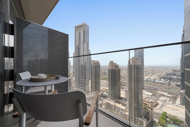 Terrace/patio 4, 2BR Pool with Burj Khalifa View, Dubai