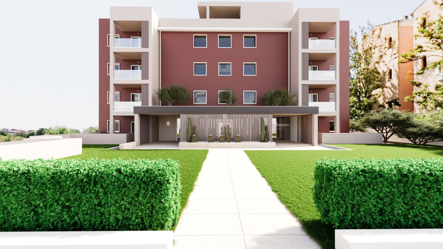 Front of property, Palazzo Rubino ApartHotel, Olbia-Tempio