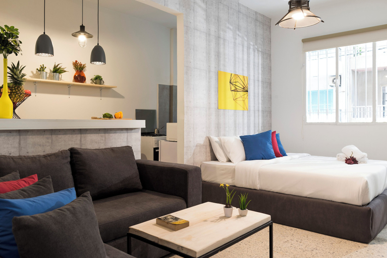 Living area 4, Garage Studio in Mar Mikhael, Beirut