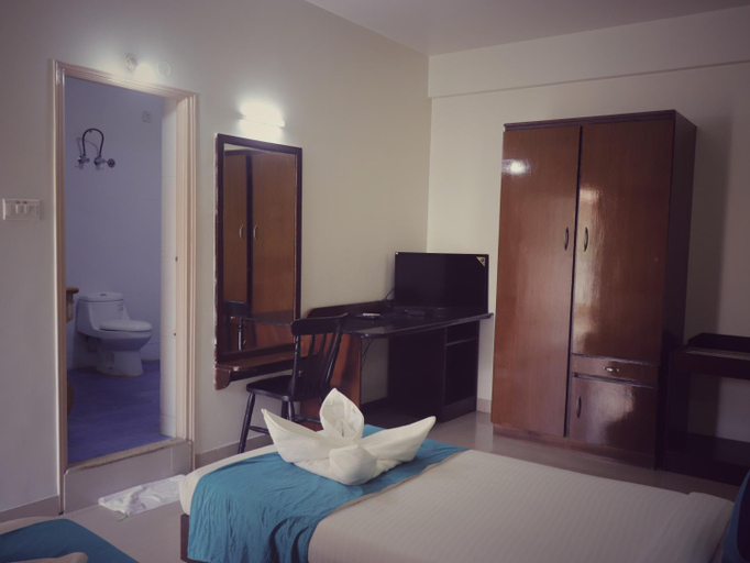 Bedroom, The Green Path Eco Hotel, Bangalore