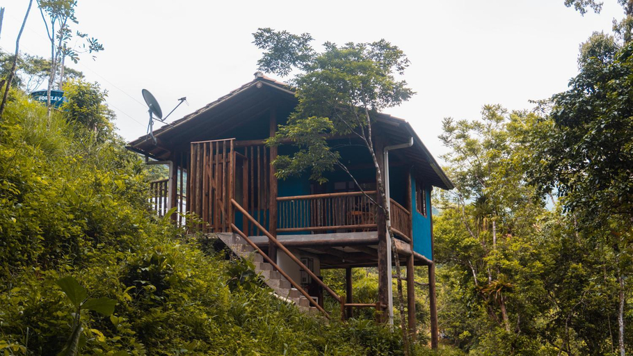 Entrance 2, Ecocasa azul - Chale na mata, Parati
