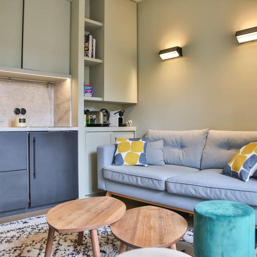 Room 3, Mouffetard Terrace I Amazing 1 Bed Apt w Balcony, Paris