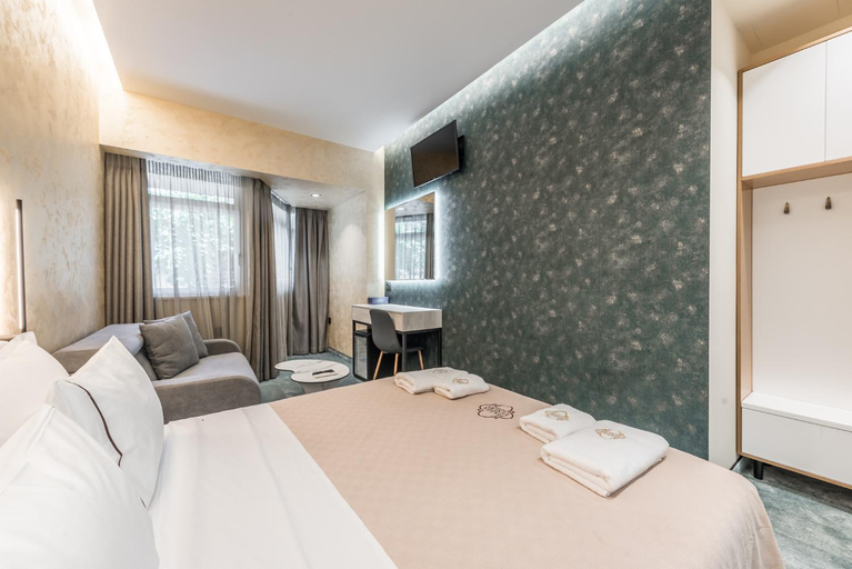 Bedroom 2, Piazza Luxury Apartments, Tiranës