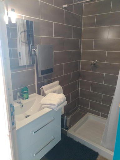 Bathroom 3, le Mas du lac - spa et detente, Isère