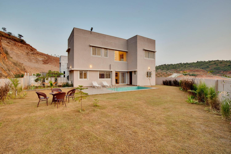 Exterior & Views 1, ELIVAAS Shourya Bliss Lux 3BHK Villa with Pvt Pool, Udaipur, Udaipur