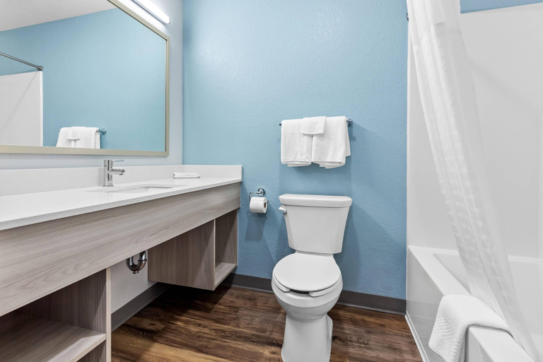 Bathroom 4, WoodSpring Suites St Peters-OFallon, Saint Charles