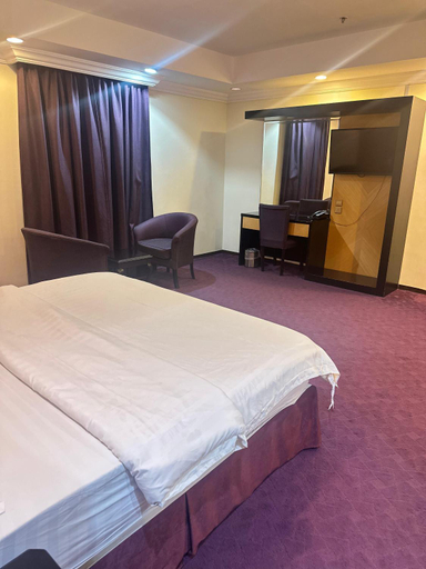 Bedroom, درة فلسطين للشقق المخدومة - جدة - حي الفيحاء - تصنيف مرافق الايواء السياحي اقتصادي Durrat Palestine , Jeddah