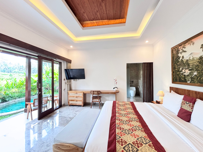 Bedroom 2, Arvanya Villa Ubud, Gianyar