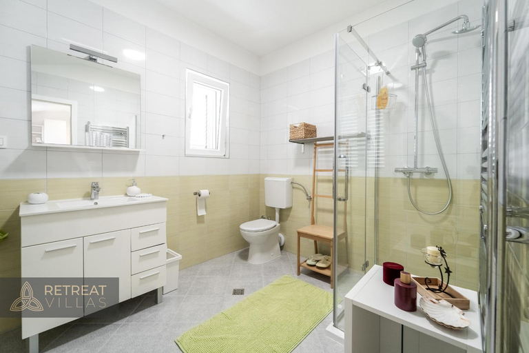 Bathroom, Villa Eleona with private pool and garden, Omiš