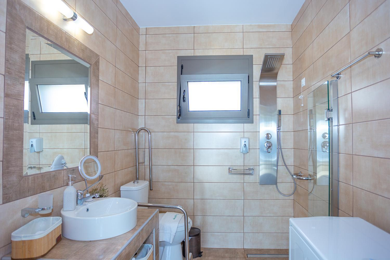 Bathroom 4, Olive and Aloe Villas, Crete