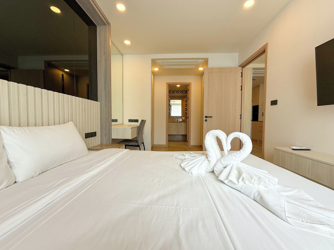 Room 2, 1BR Condo Near Beach with Pool Gym C235, Pulau Phuket