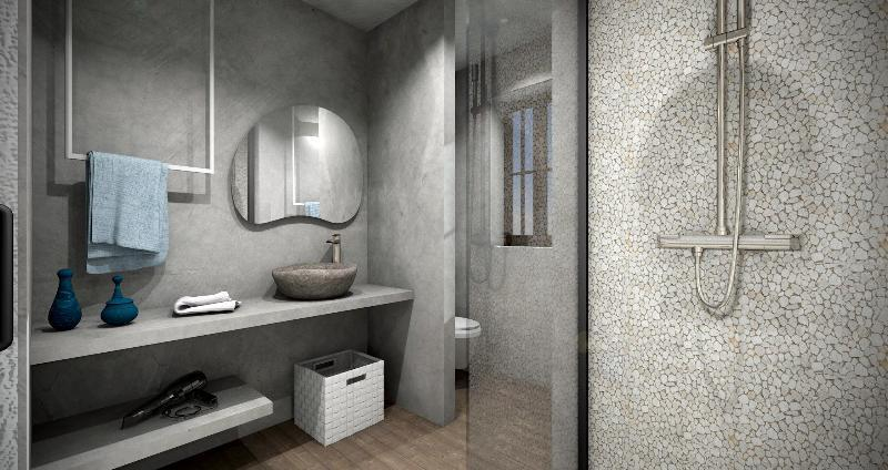 Bathroom 3, Del Mar Studios, South Aegean