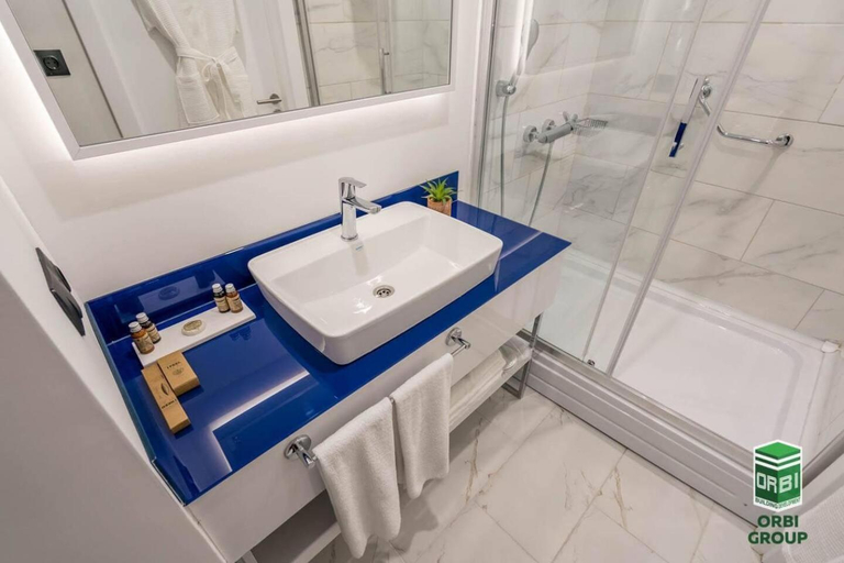 Bathroom 2, Orbi City/Two Rooms Apt./27 Floor/Sea - Mout. View, Batumi