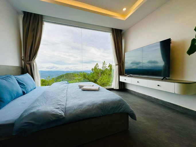 Bedroom 1, Khach San Greenhills, Đà Lạt