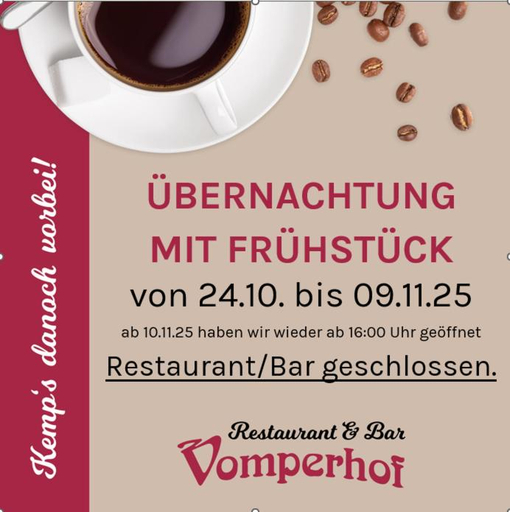 Food & Drinks 4, Hotel Vomperhof, Schwaz