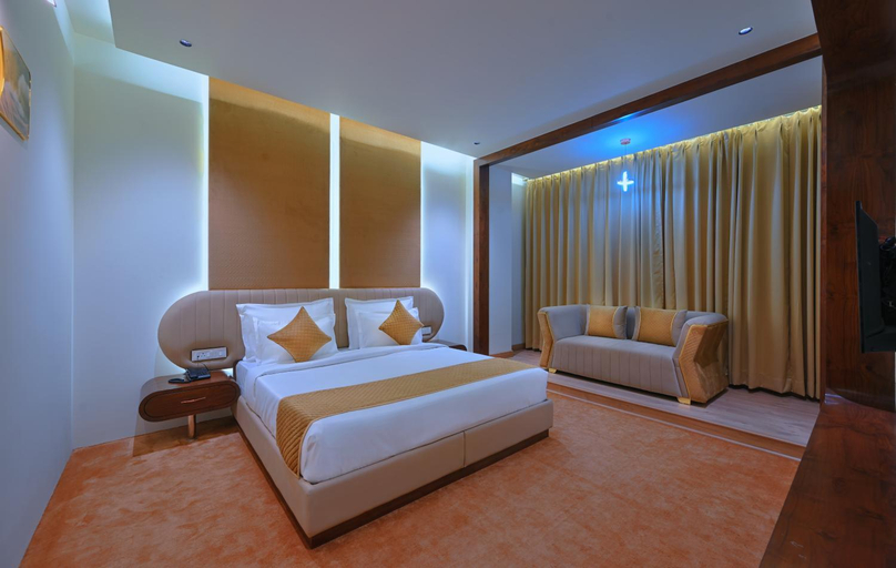 Bedroom 3, Hotel Sun Ring, Agra
