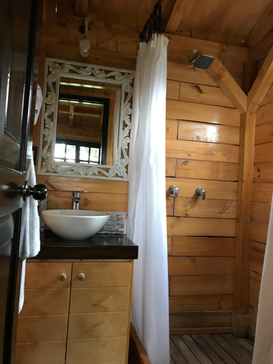 Bathroom, Acogedora cabana de madera en la naturaleza para desconectarse, Sogamoso