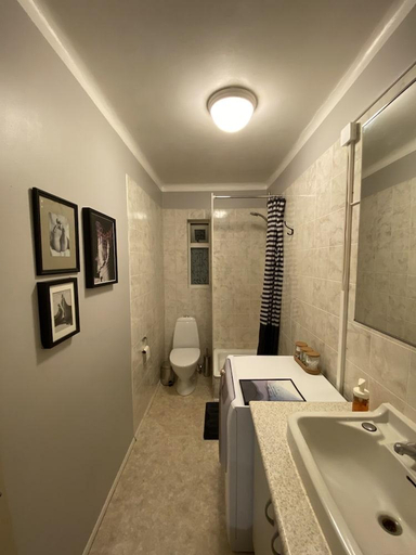 Bathroom 3, The Bookstore Family Apartment, Snæfellsbær