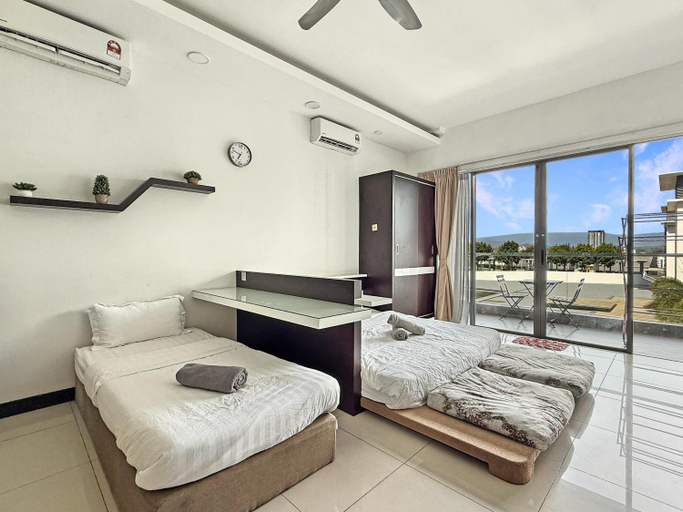 Bedroom, Margo Home - The Loft Imago, Kota Kinabalu